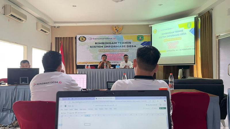 Kegiatan Bimtek Sistem Informasi Desa