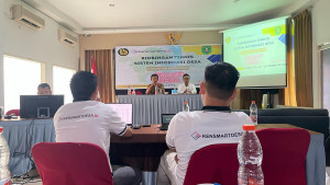 Kegiatan Bimtek Sistem Informasi Desa